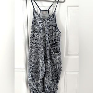 Free People, FP Movement,  Printed Hot Shot onesie.
